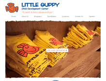 Tablet Screenshot of littleguppy.com